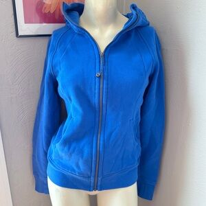 lululemon athletica Vibrant Blue Zip-Up Hoodie
